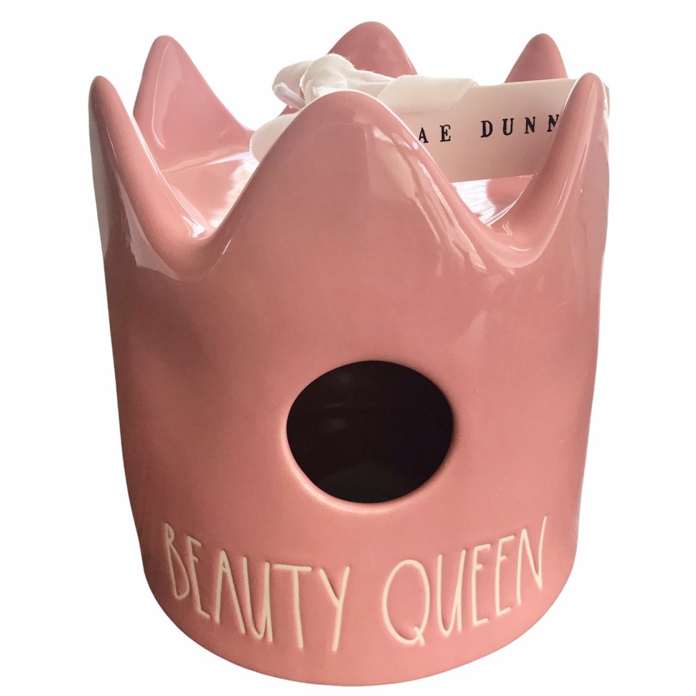 🆕 Rae Dunn Beauty Queen Birdhouse